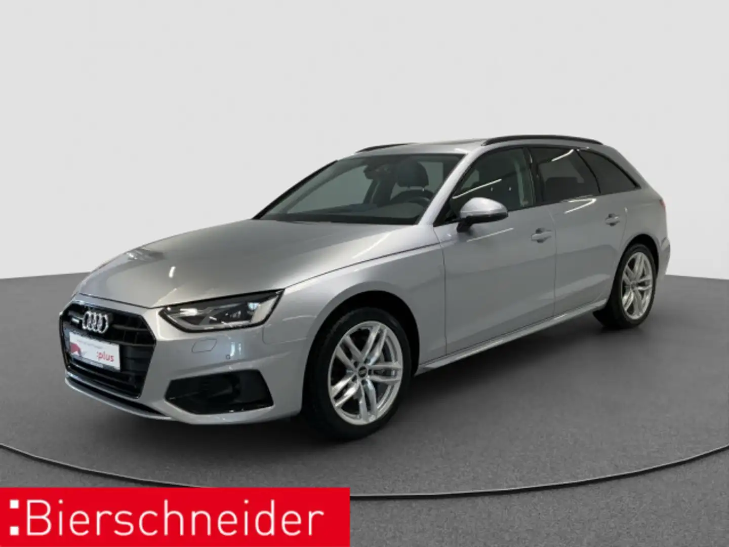 Audi A4 Av 40 TFSI qu advanced Black AHK PANO LEDER ACC CA Silber - 1