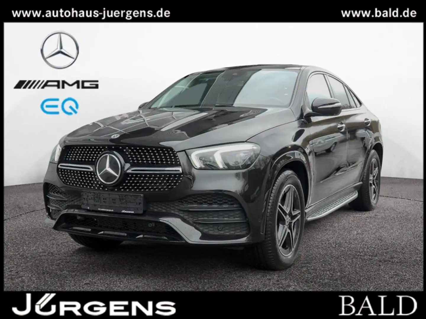 Mercedes-Benz GLE 350 d 4M Coupé AMG-Sport/ILS/Pano/Burm/Night Schwarz - 1