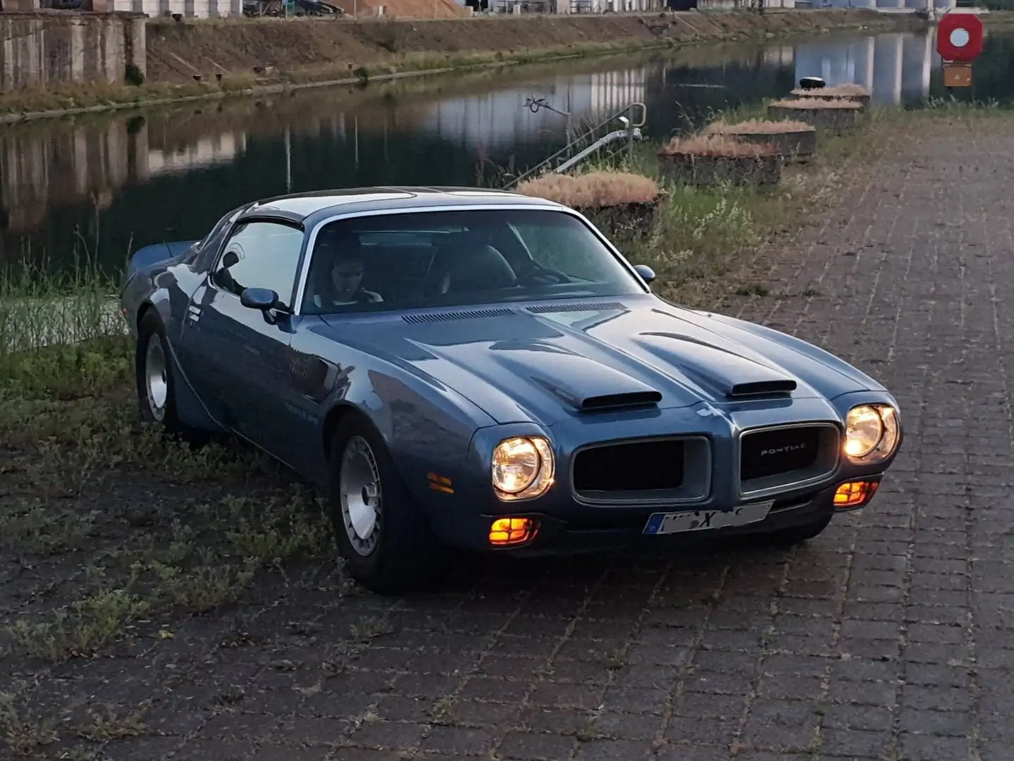 Pontiac Trans Am Formula RAM Air V8 Oldtimer Targa Cabrio Azul - 1