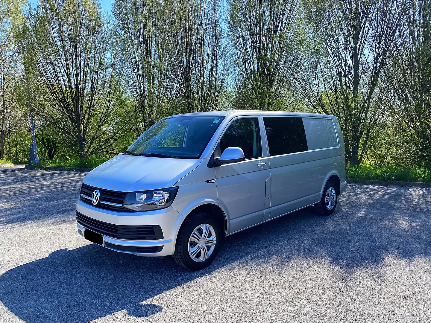 Volkswagen Transporter Long Grigio - 1