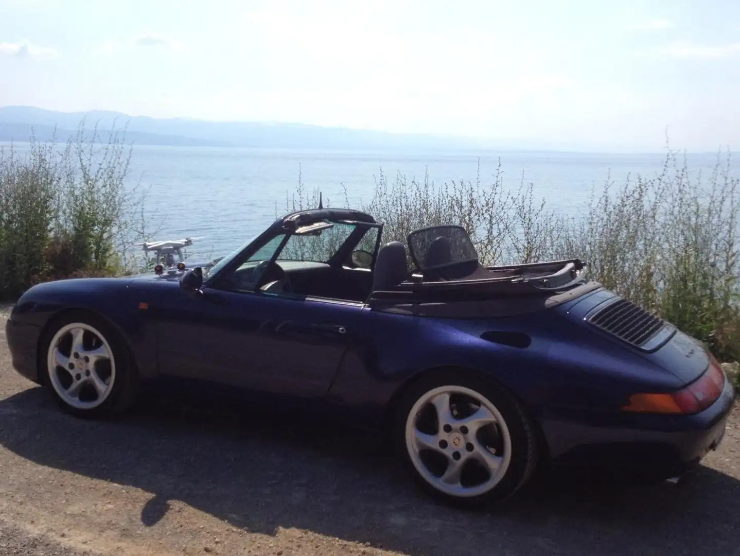 Porsche 993 Cabrio Blau - 2