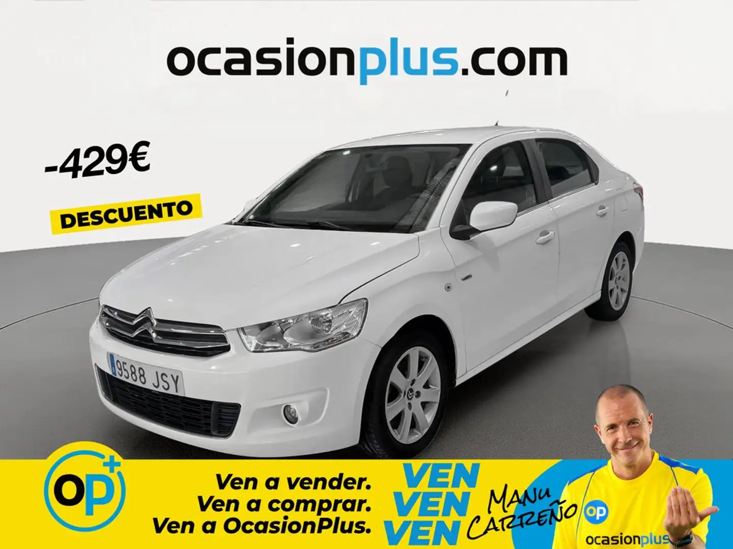Citroen C-Elysée 1.2 PureTech Exclusive 82 Weiß - 1