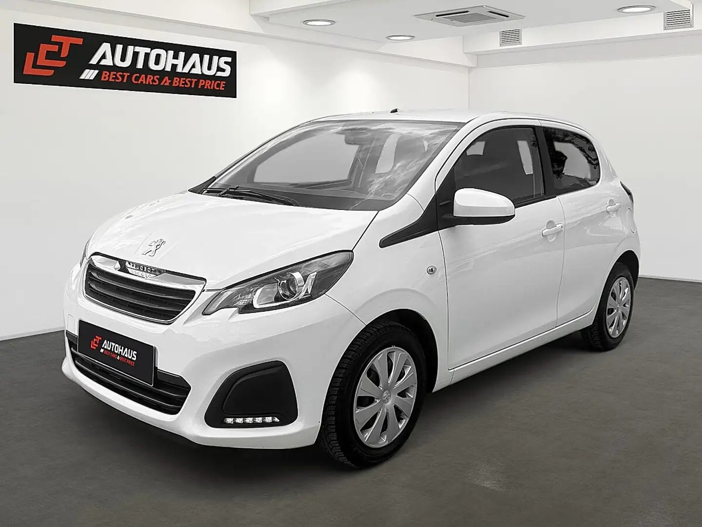 Peugeot 108 1,0 VTi 72 Active | PICKERL BIS 10/2026 | Weiß - 1