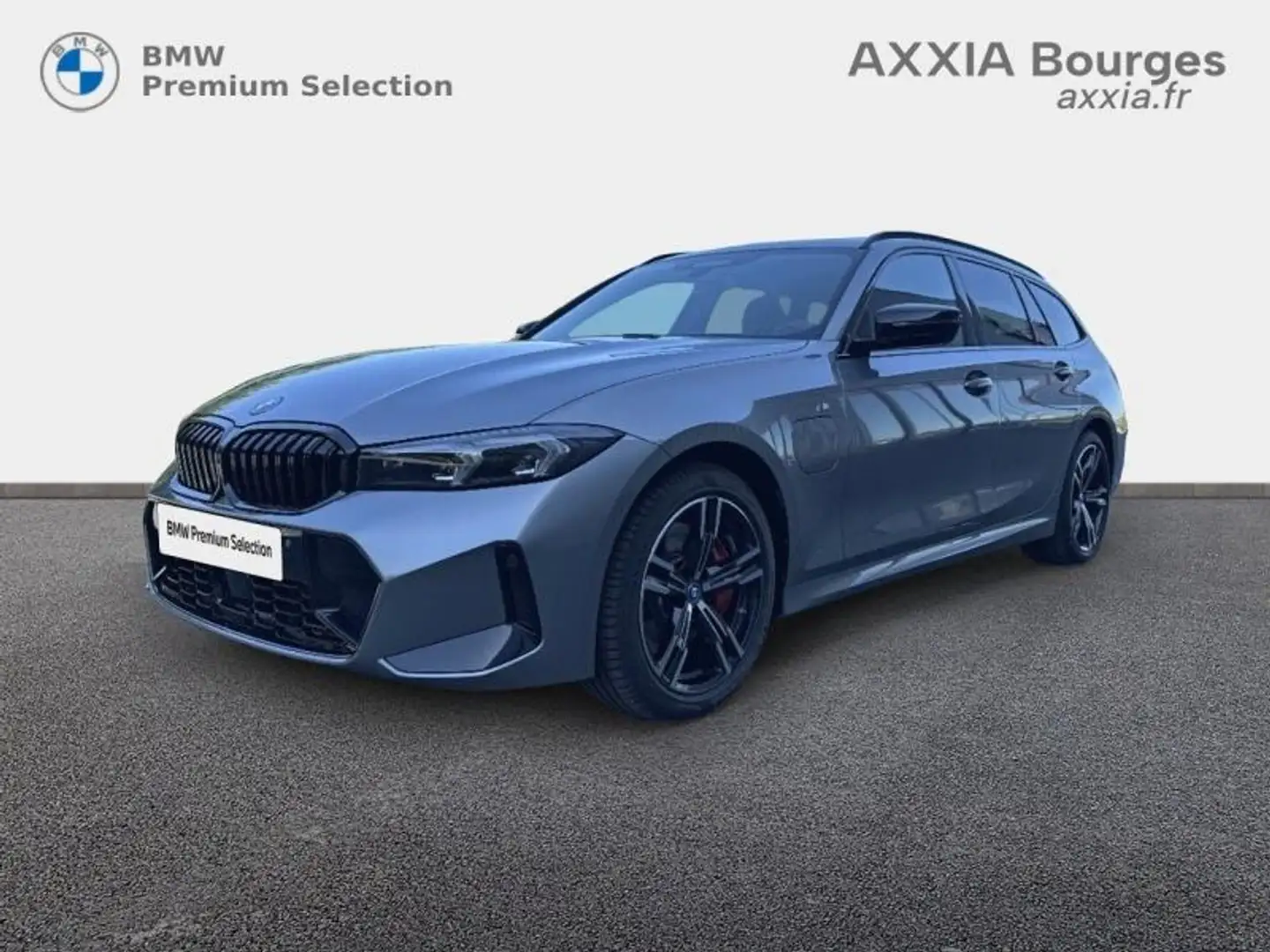 BMW 330 330eA 292ch M Sport Gris - 1