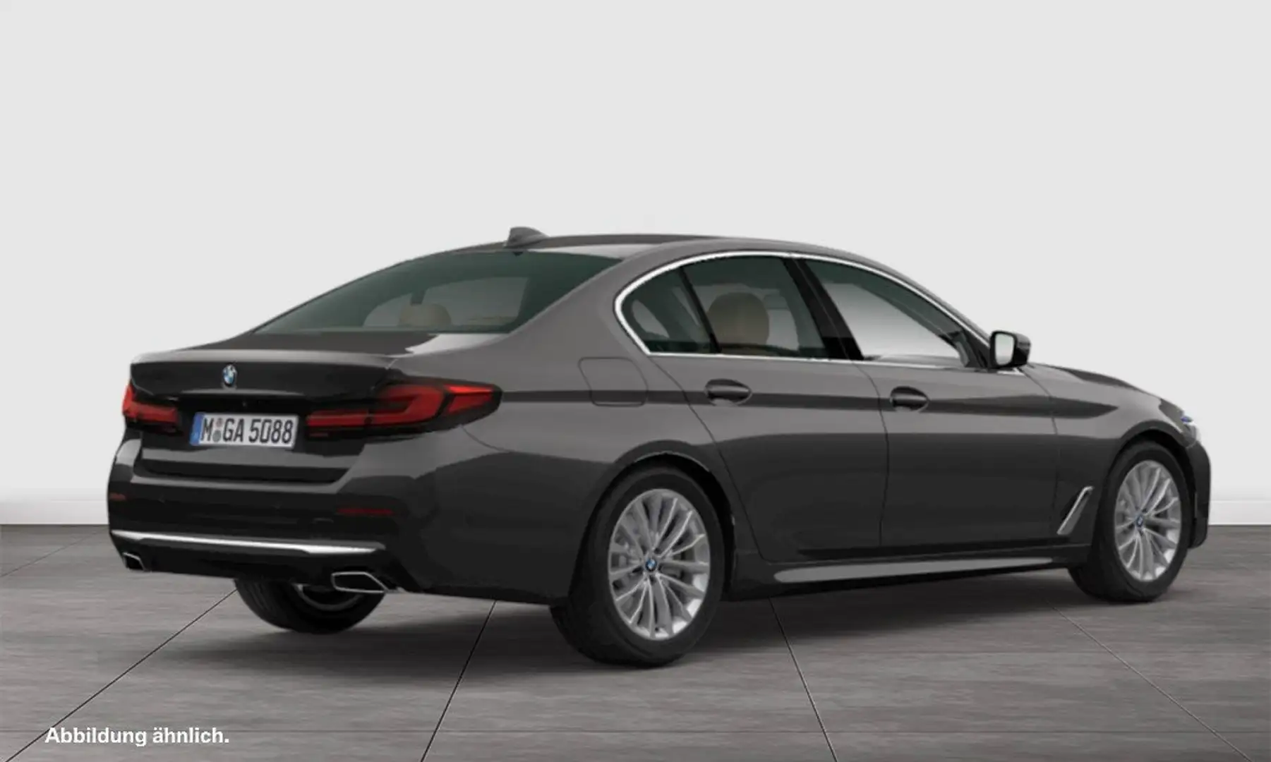 BMW 520 d xDrive A Luxury Line HUD ACC RFK NAVI LED Grijs - 2