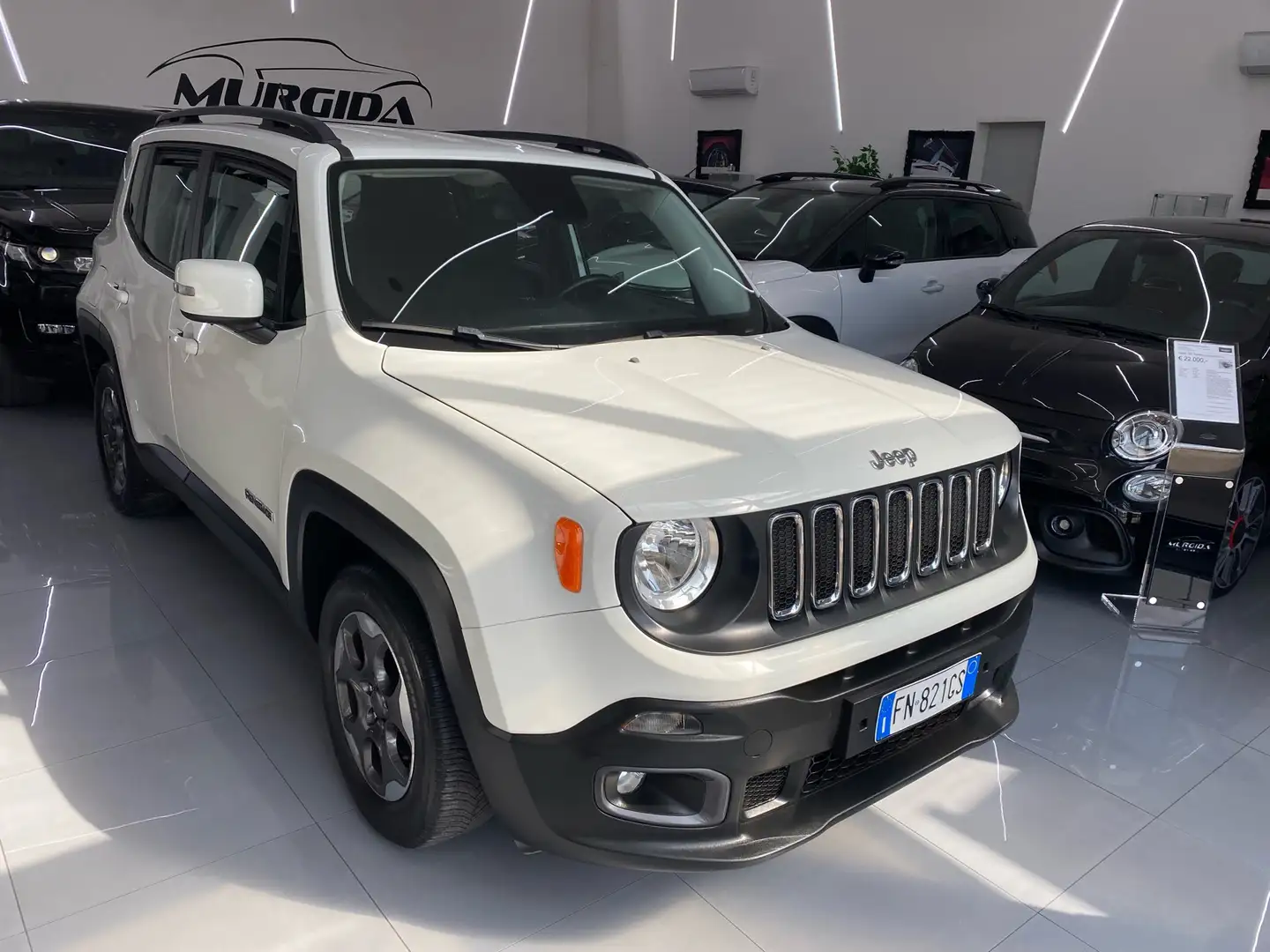 Jeep Renegade 1.4 m-air Longitude fwd 140cv auto my16 Blanc - 1