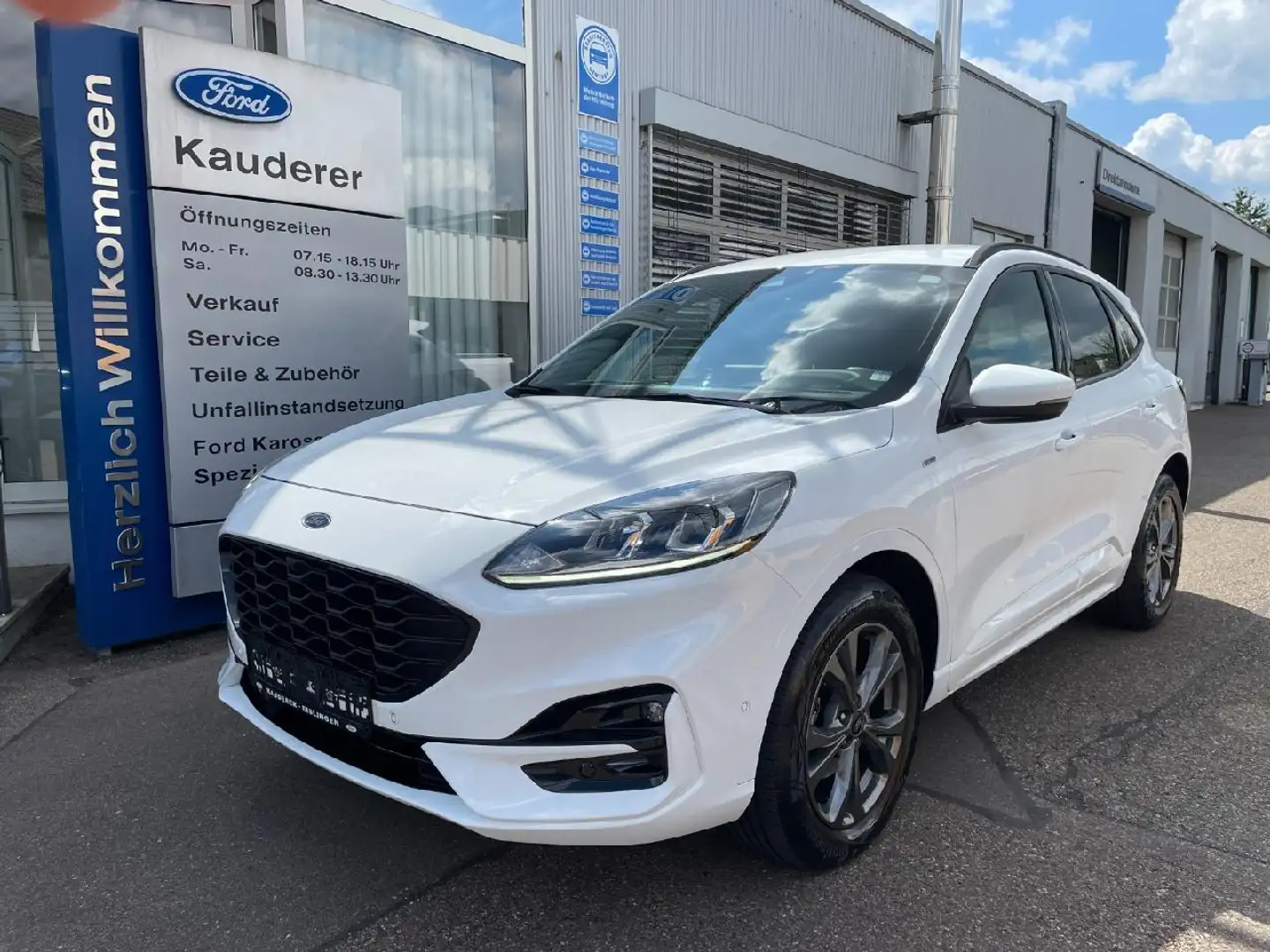 Ford Kuga ST-Line Blanc - 1