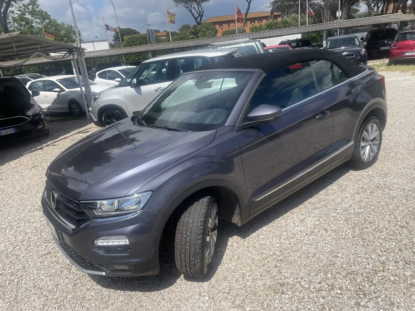 Volkswagen T-Roc Cabriolet 1.0 tsiStyle110cv cambio dsg iba esposta Grigio - 2