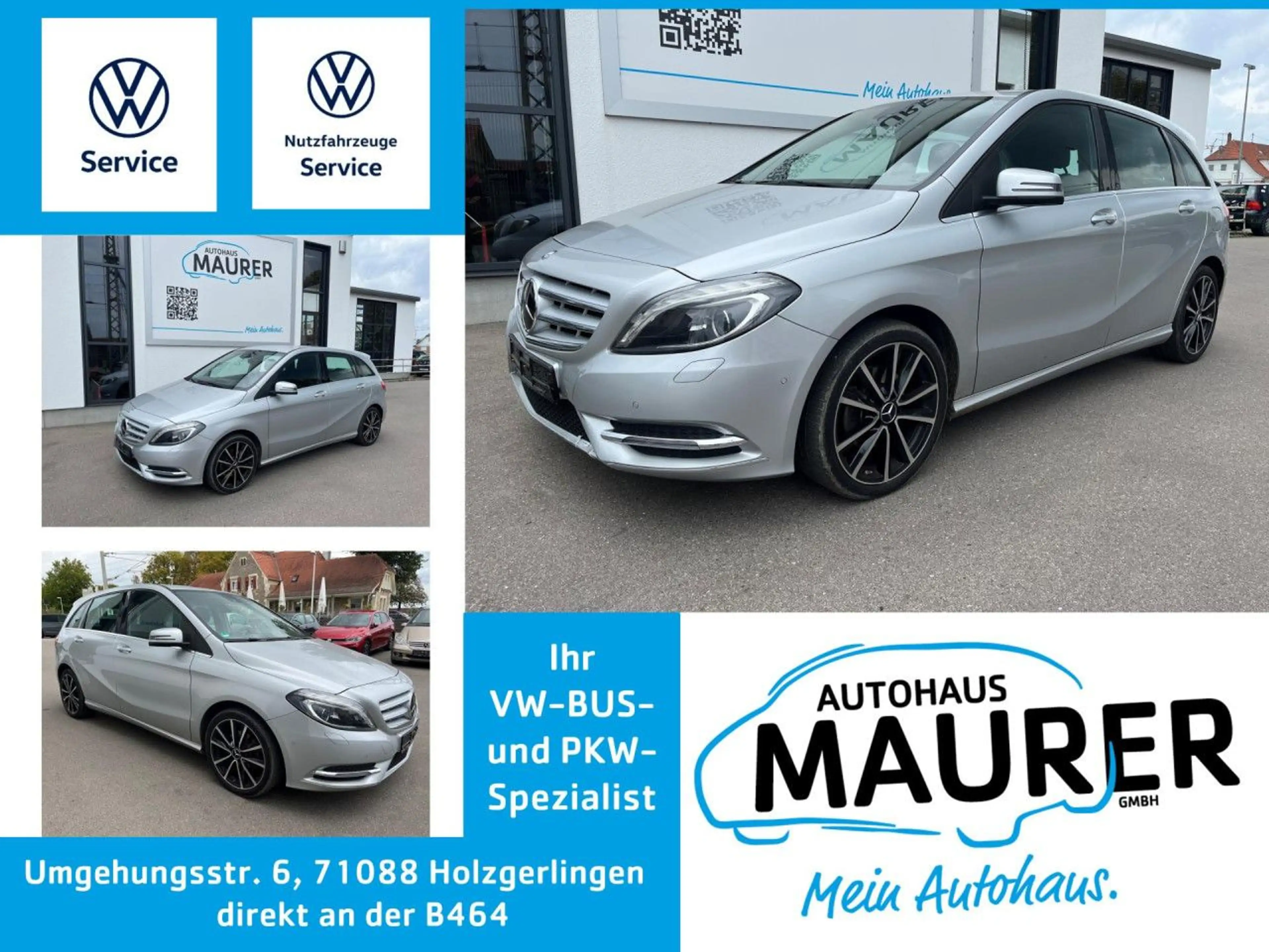 Mercedes-Benz B 200 7G-DCT AHK App Sitzheizung Xenon PDC