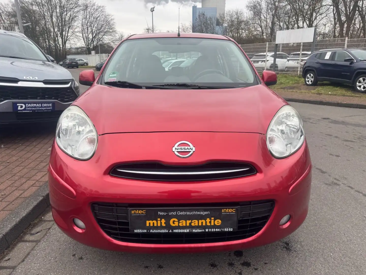 Nissan Micra MICRA/TEKNA/2.HD/NAVI/KLIMA/49TKM/ALU/PDC/S.HEFT Rot - 2