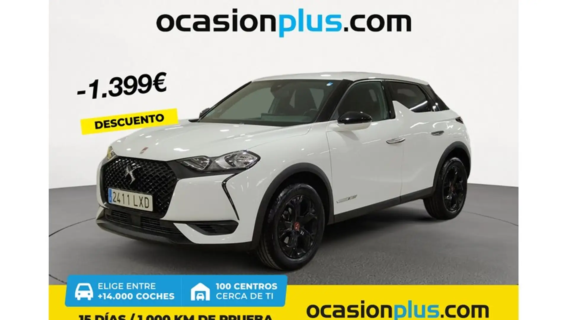 DS Automobiles DS 3 Crossback Puretech Performance Line 100 Blanco - 1