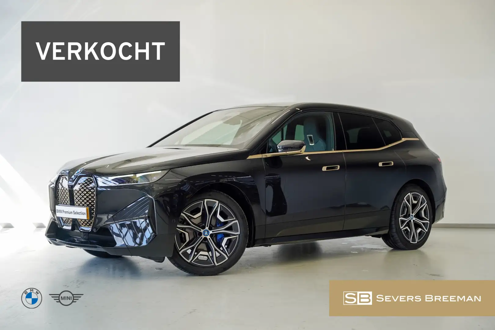 BMW iX xDrive40 High Executive Sportpakket - Verkocht! Schwarz - 1