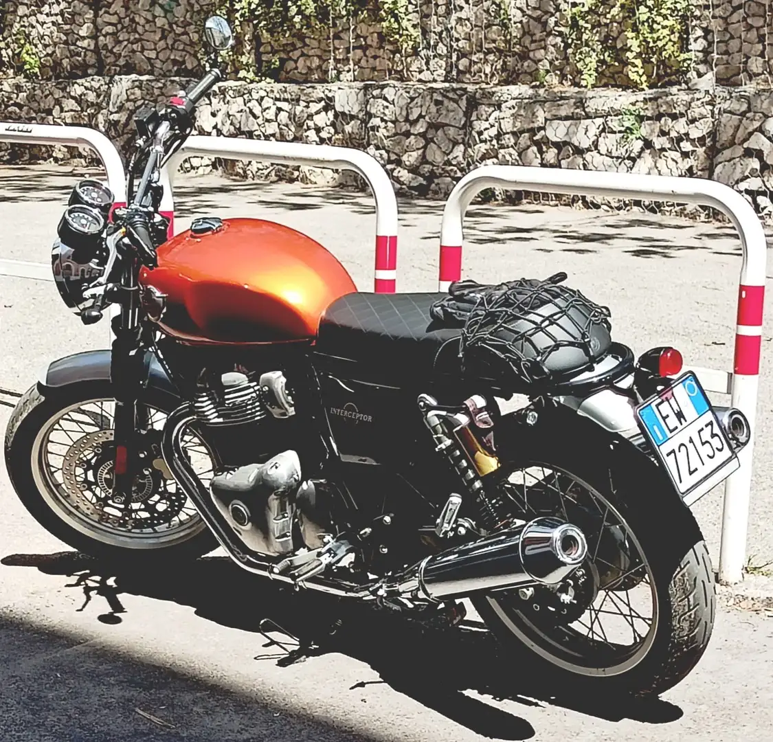 Royal Enfield Interceptor 650 Arancione - 2
