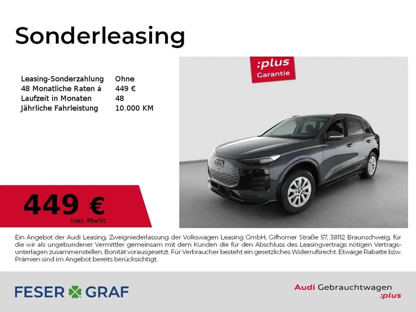 Audi Q6 e-tron e-tron /LED/ACC/Kamera/0,25% Versteuerung Grau - 1