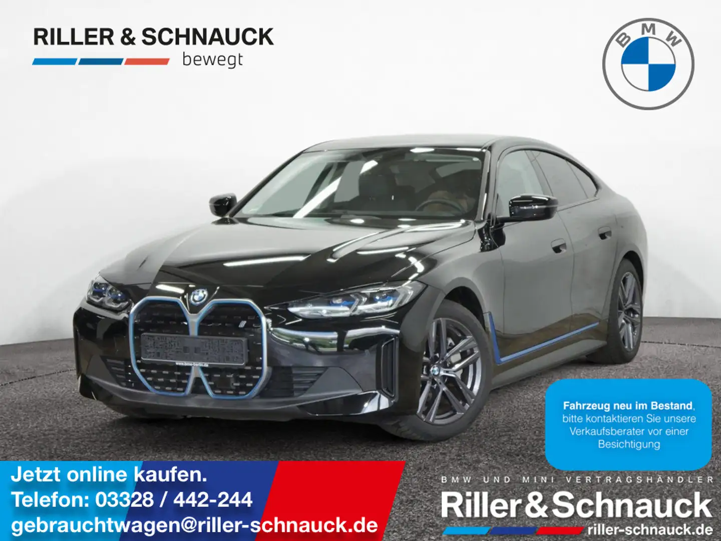 BMW i4 40 eDrive LASER+HUD+MEM+KAM Negro - 1