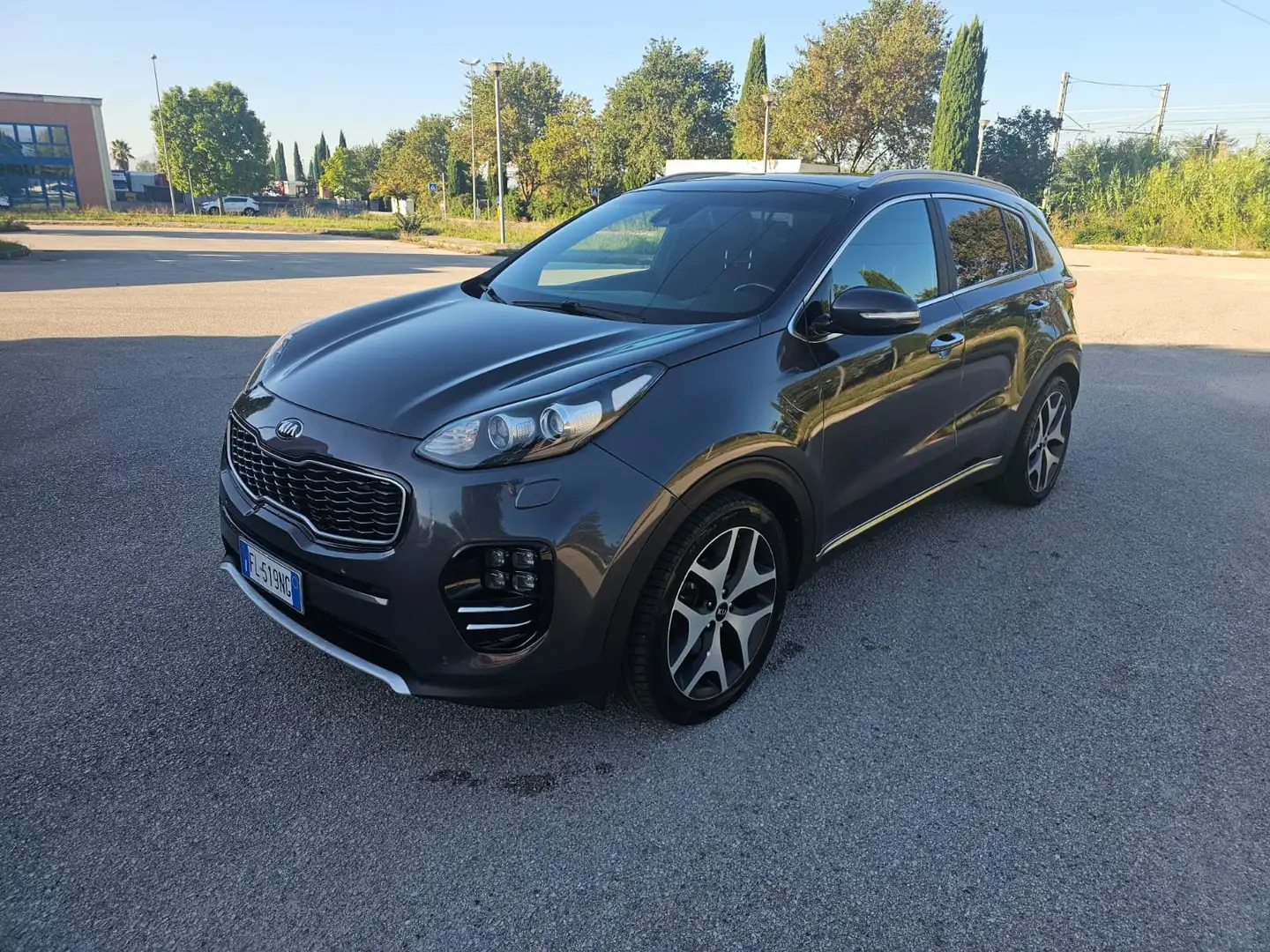Kia Sportage Sportage IV 2016 1.7 crdi GT Line Techno Pack s Grijs - 1