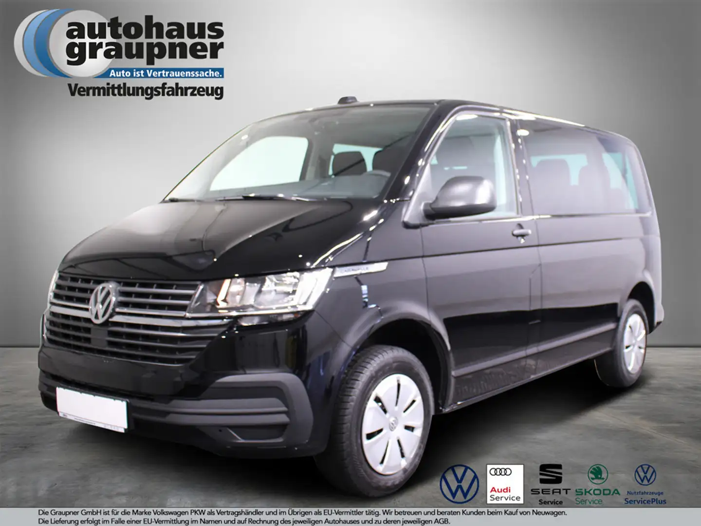 Volkswagen T6.1 Caravelle 2.0 TDI Trendline PDC SHZ AHK Fekete - 1