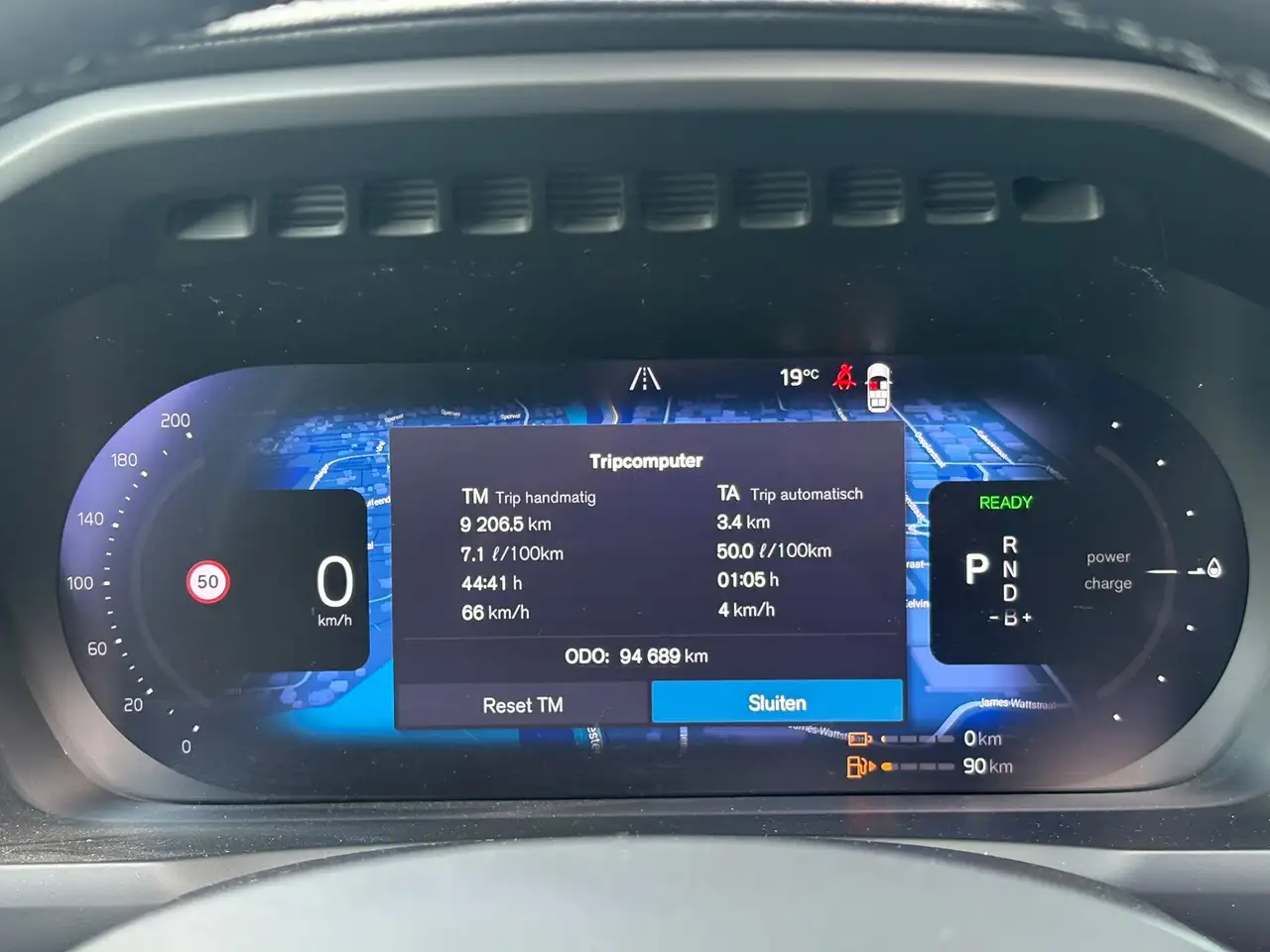 Volvo XC90 2.0 T8 Recharge AWD Ultimate Dark 455pk Luchtverin, миниатюра 9