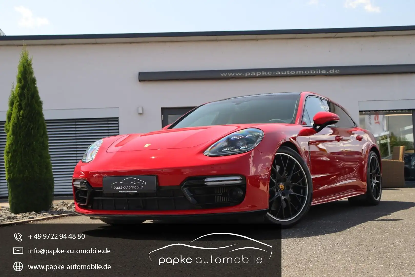Porsche Panamera GTS Sport Turismo +SPORT-DESIGN+STANDHEIZ+ Rosso - 1