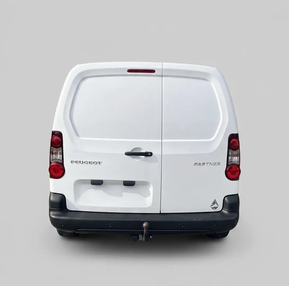Peugeot Partner 1,6 HDi 75 Business Weiß - 2