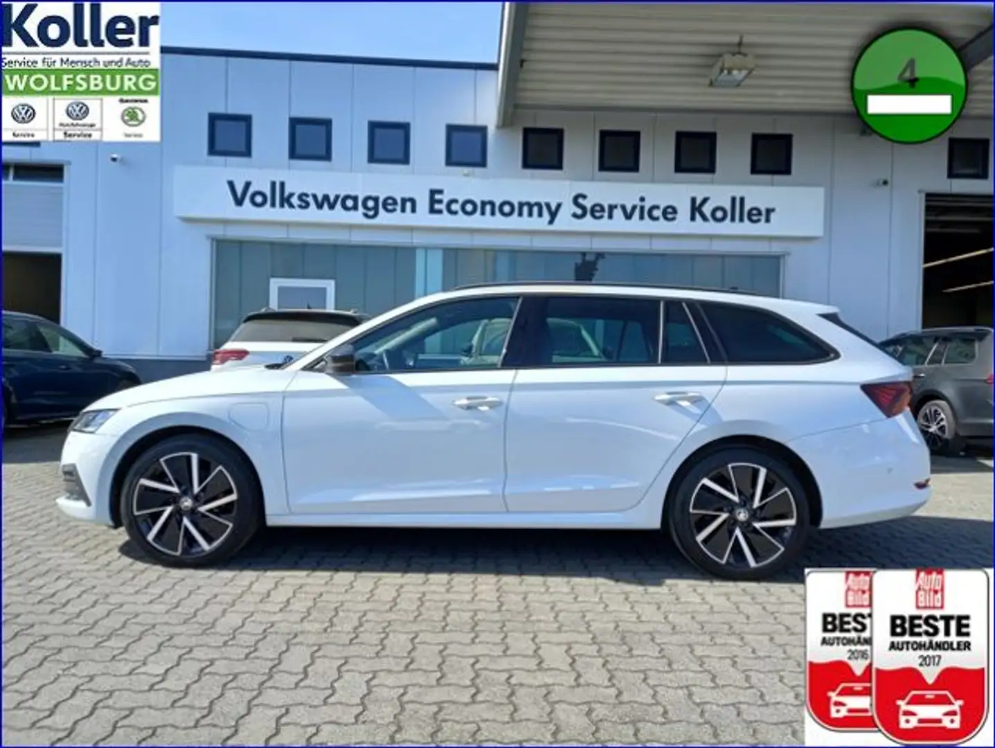 Skoda Octavia Combi 1.4 TSI IV DSG Sport Panoramadach Blanco - 1