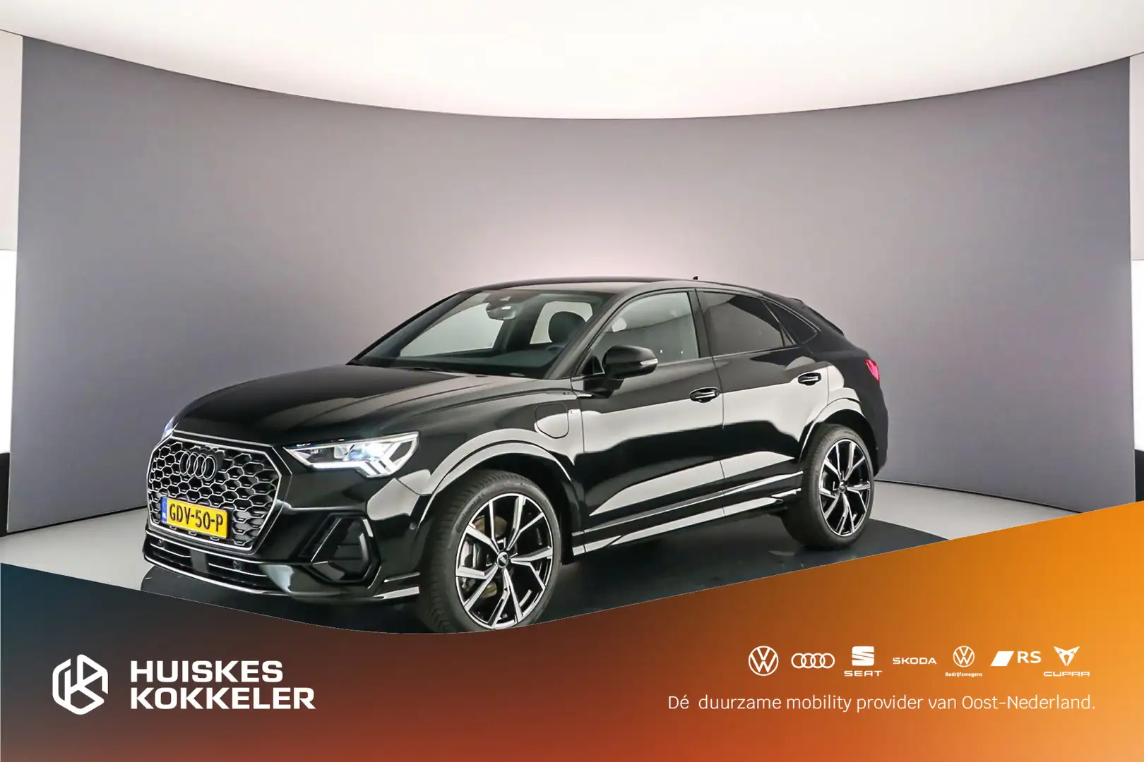 Audi Q3 Sportback S Edition 45 TFSI e 245pk | Adaptive cru Zwart - 1