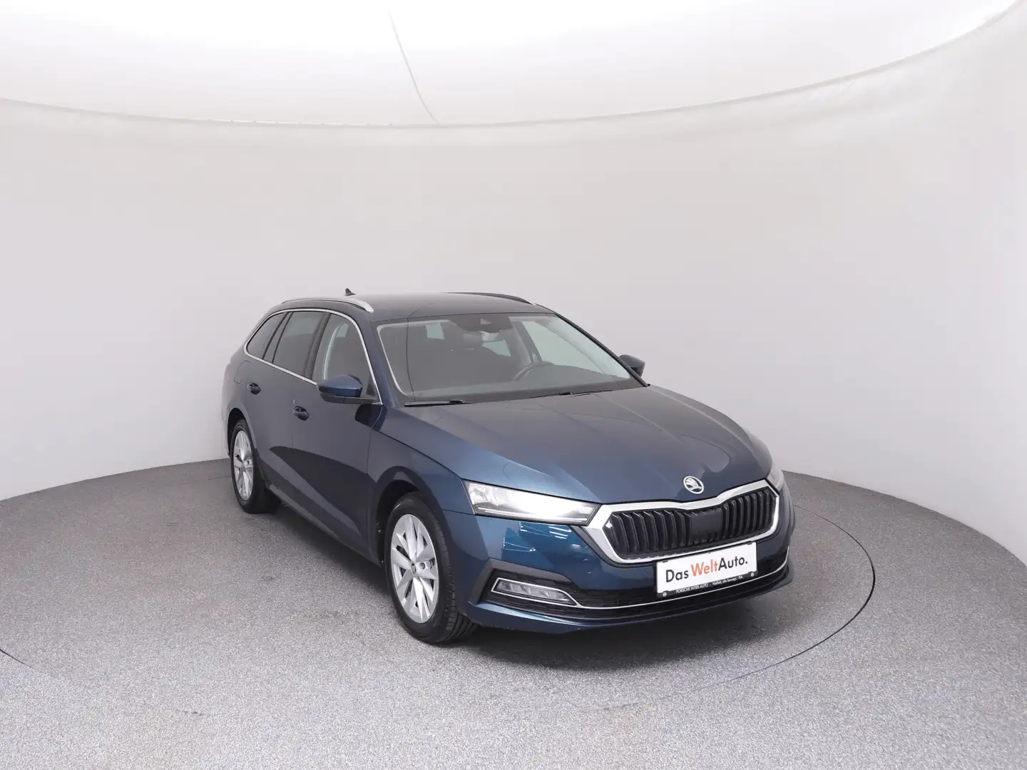 Skoda Octavia Style TDI DSG Blauw - 2