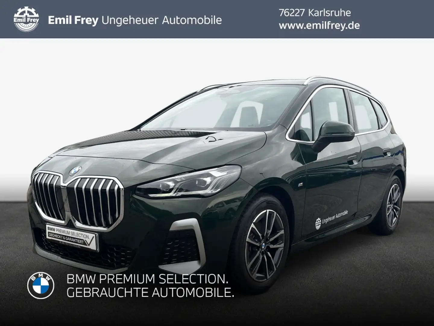 BMW 218 218d Active Tourer Aut. Grün - 1