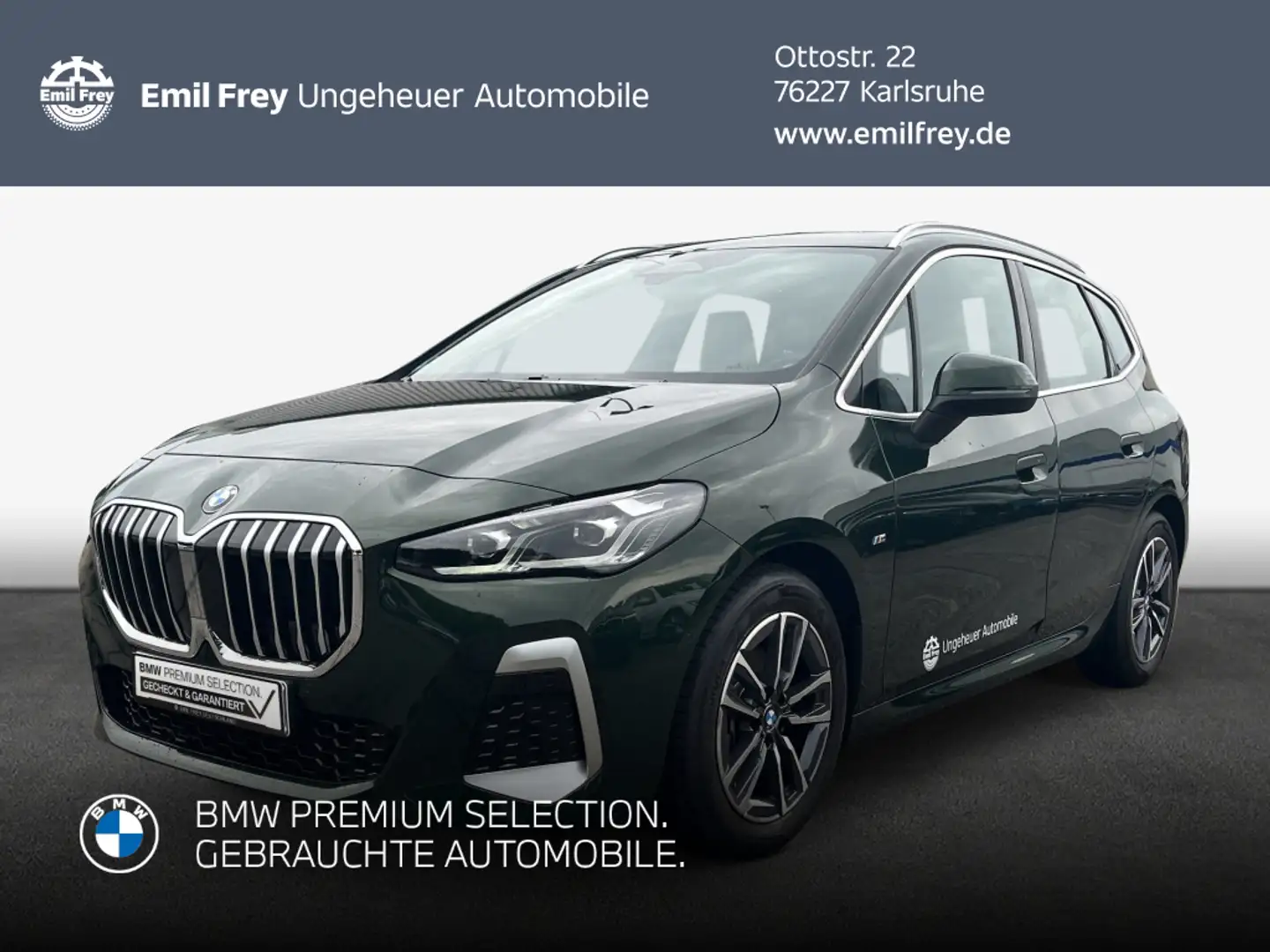 BMW 218 218d Active Tourer Aut. Grün - 1