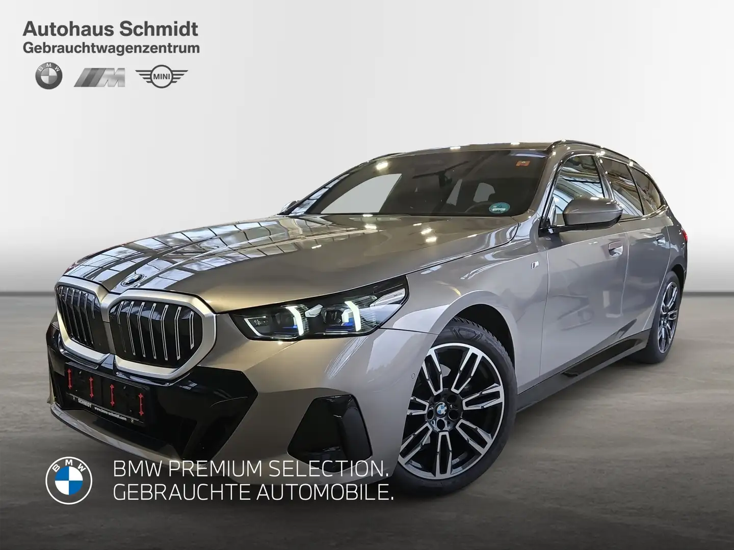 BMW 520 i Touring 531€ netto/mtl.*M Sportpaket*HiFi H&K*AH Grau - 1