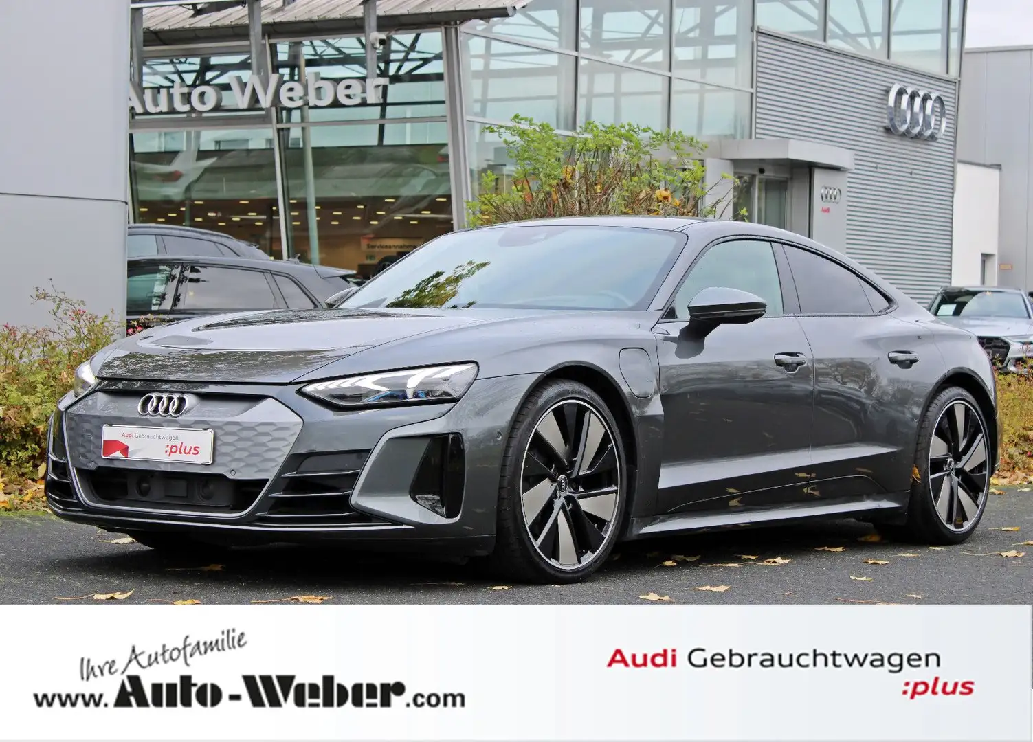 Audi e-tron GT qu HuD LASERLICHT CARBON 360° LUFTFED Grau - 1