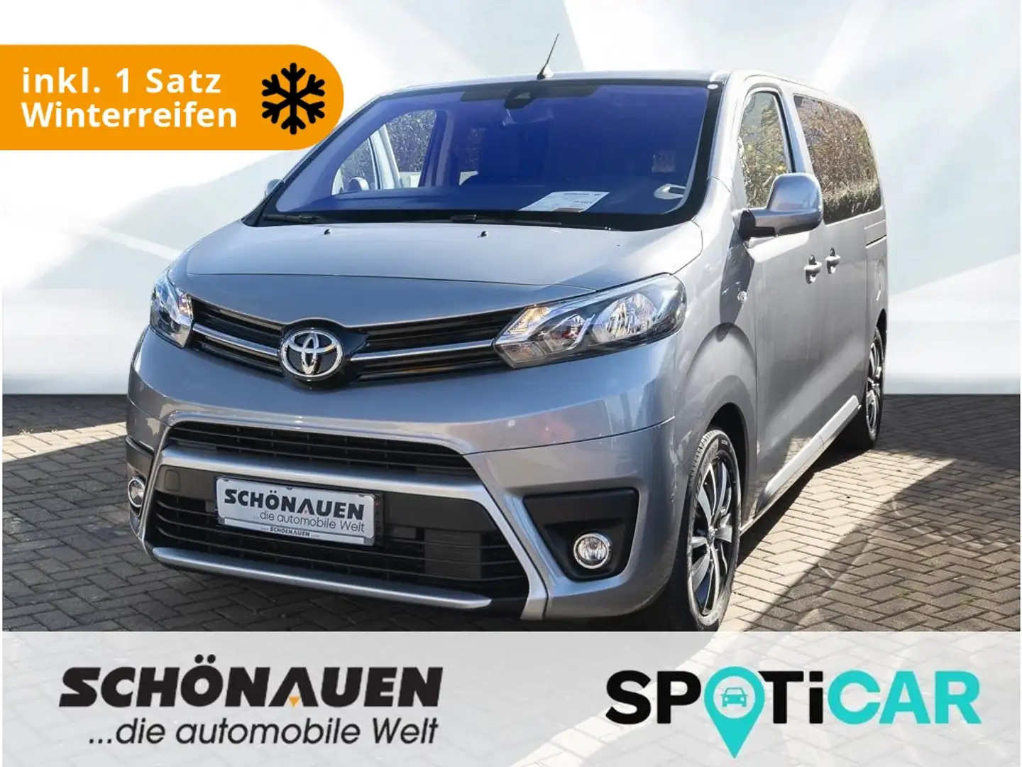 Toyota Proace L1 Shuttle Comfort +WR+SHZ+NAVI+KLIMA+RFK+ Argent - 1