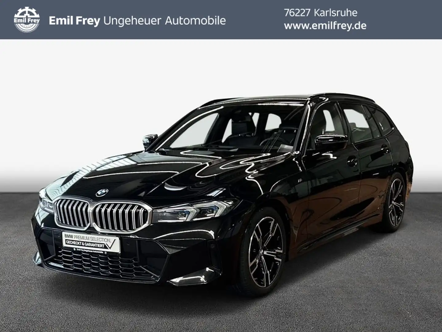 BMW 318 i Touring Aut. Schwarz - 1