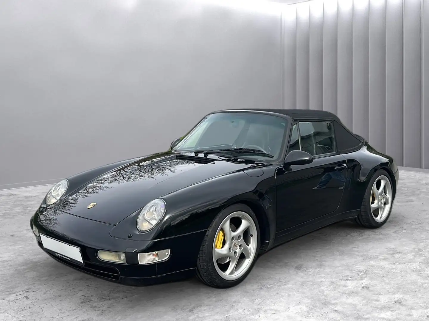Porsche 993 Carrera Cabriolet *Schalter/Becker/Note2* Negru - 2