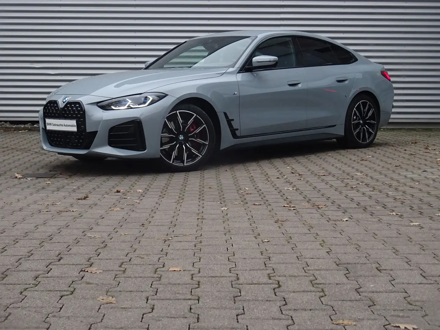 BMW 420 i Gran Coupé M Sport Pro Laser Park/DriveAssi Gris - 1