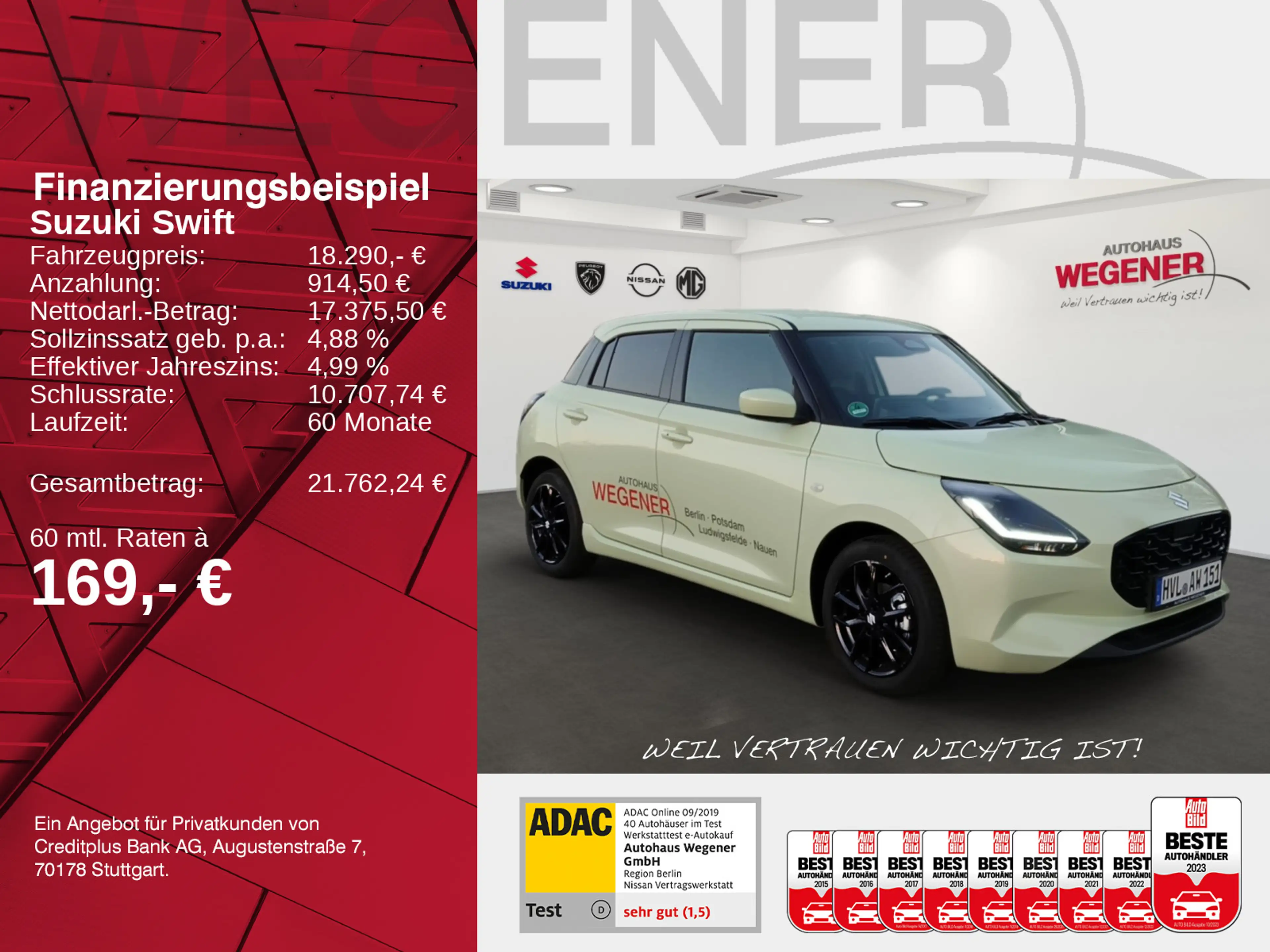 Suzuki Swift SWIFT COMFORT HYBRID ACC*Navi*Kamera*PDC — photo 2