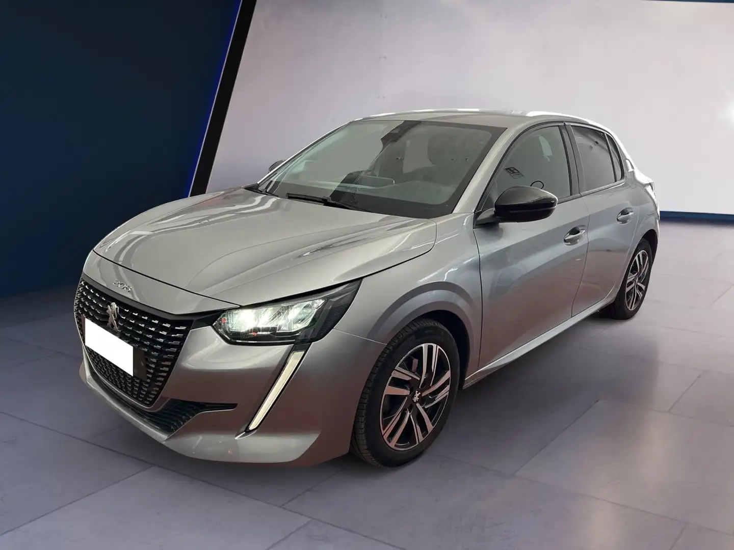 Peugeot 208 II 2019 1.2 puretech Allure Pack s&s 100cv Gris - 2