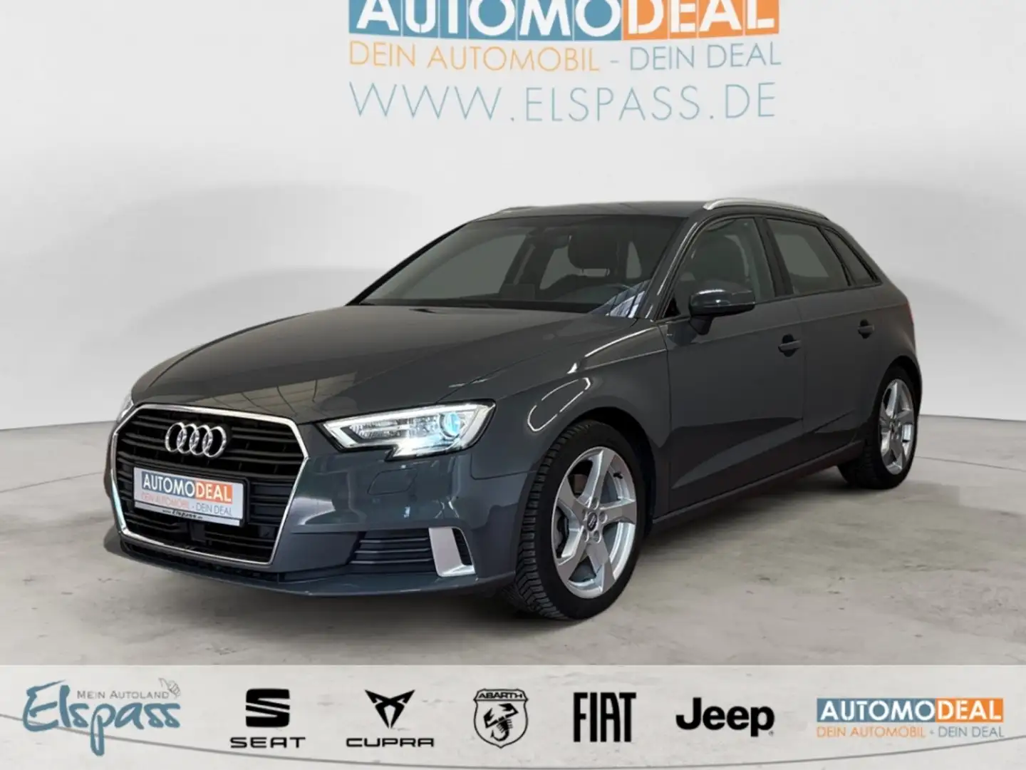 Audi A3 Sportback ALLWETTER NAV XENON SITZ.HZG TEMPOMAT AL Grau - 1