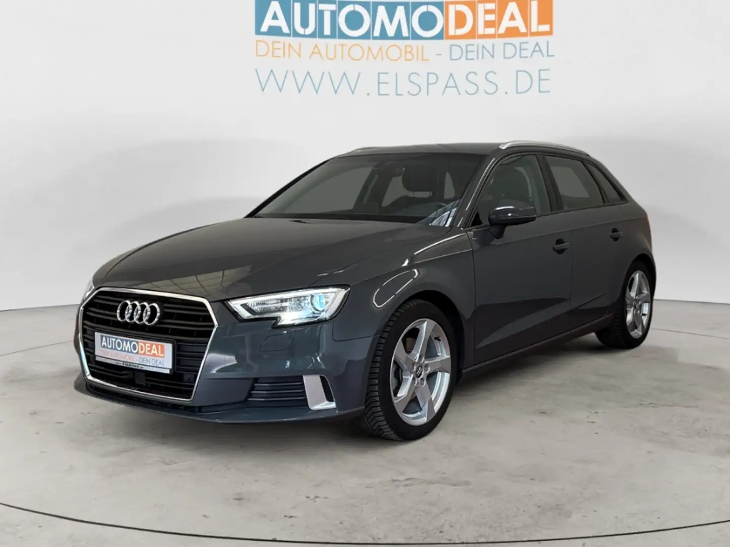 Audi A3 Sportback ALLWETTER NAV XENON SITZ.HZG TEMPOMAT AL Grau - 2