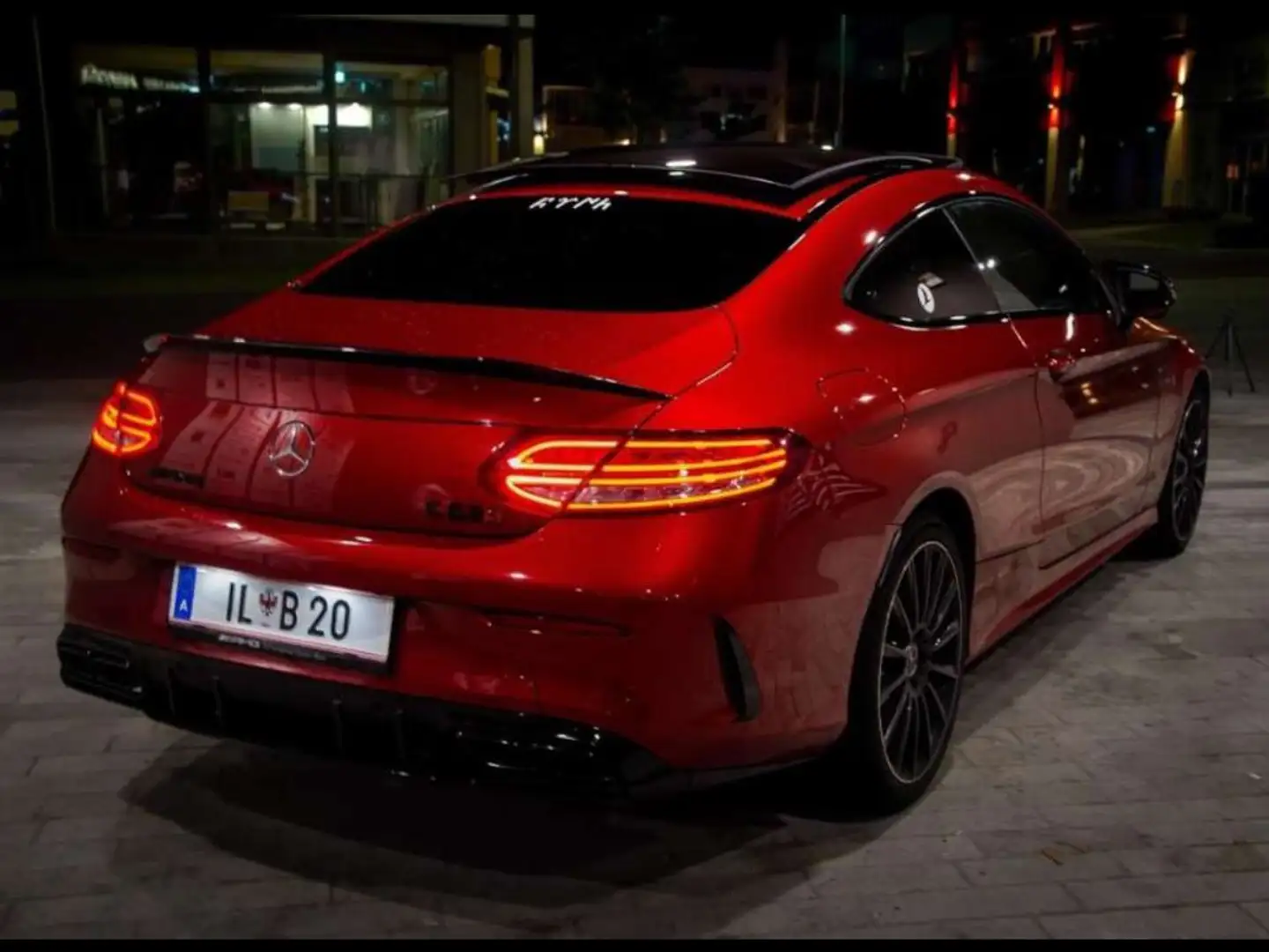Mercedes-Benz C 180 C 180 Coupe Aut. Rot - 2