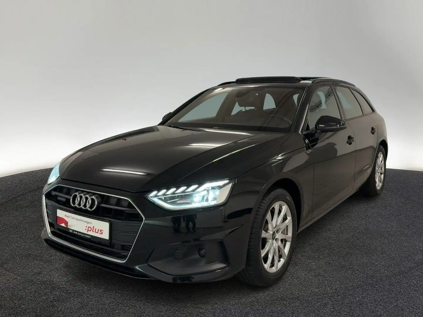 Audi A4 45 TFSI qu. S tr. AHK PDC RFK NAVI PANO Schwarz - 2