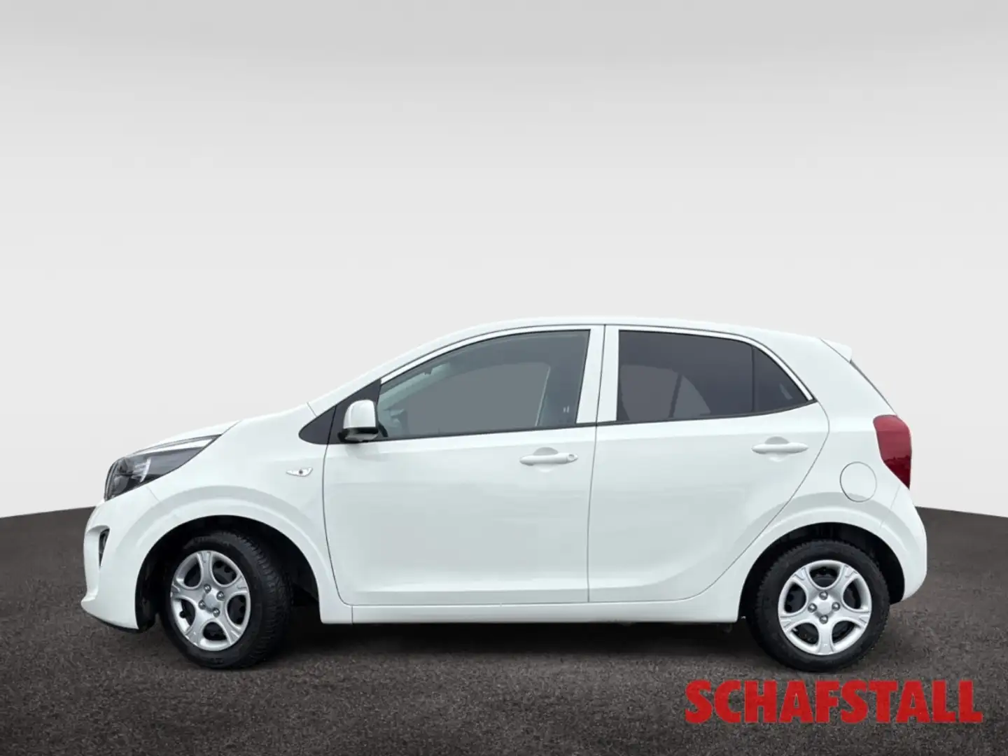 Kia Picanto 1.0 Vision Autom. Klimaautom. Navi Kamera Apple An Bianco - 2