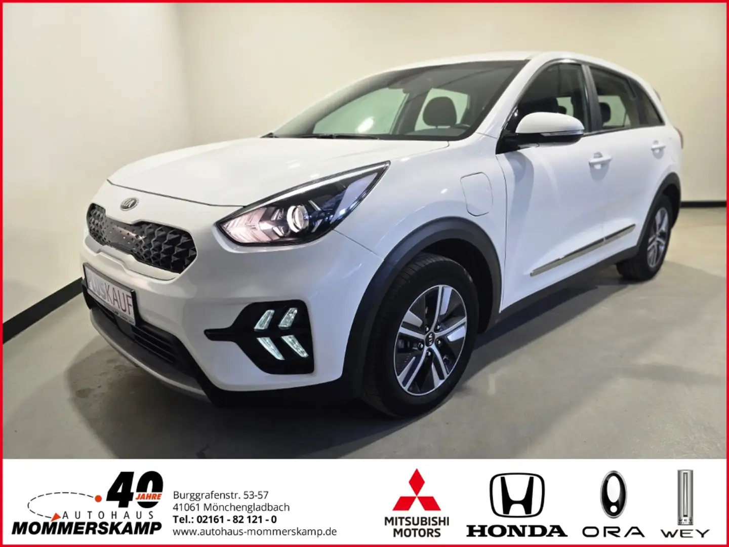 Kia Niro Edition 7 Plug-in Hybrid 1.6+Automatik+Klima+Tempo Weiß - 1