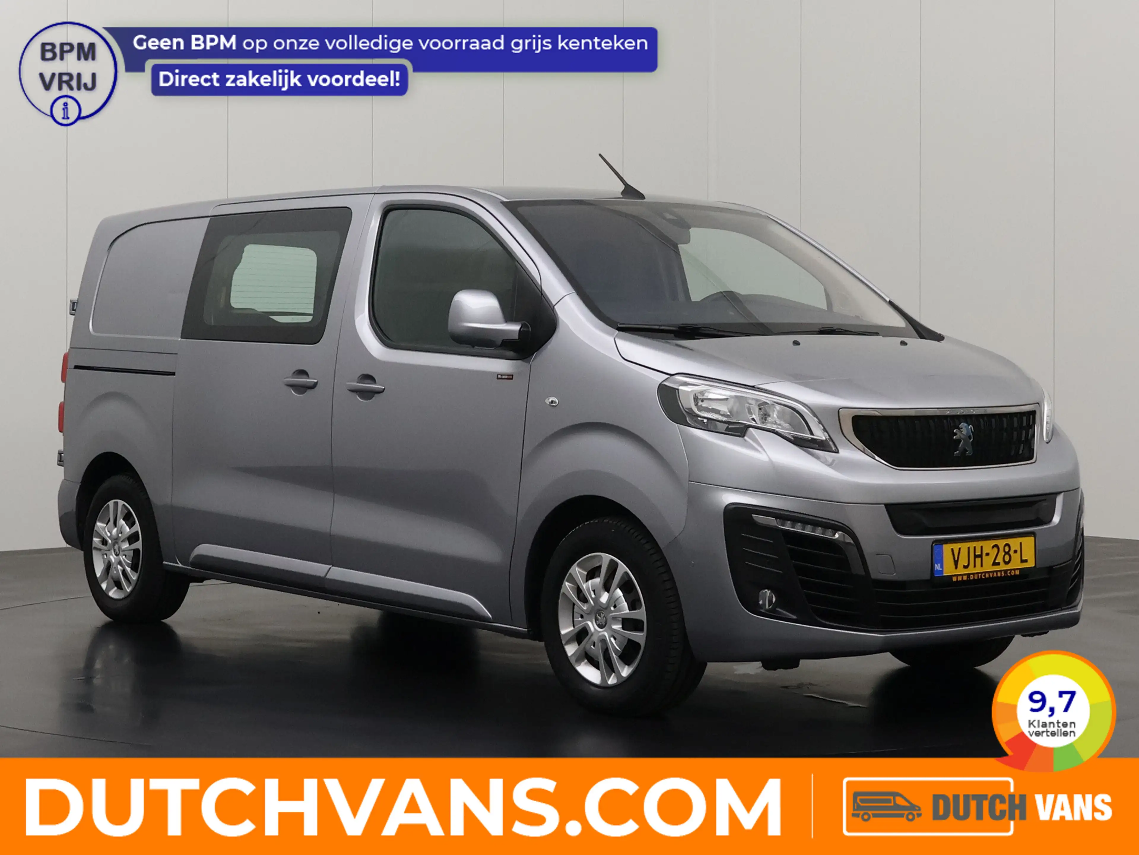 Peugeot e-Expert Lang 75 kWh Pro | Elektrisch SOH 92% | Navigatie |
