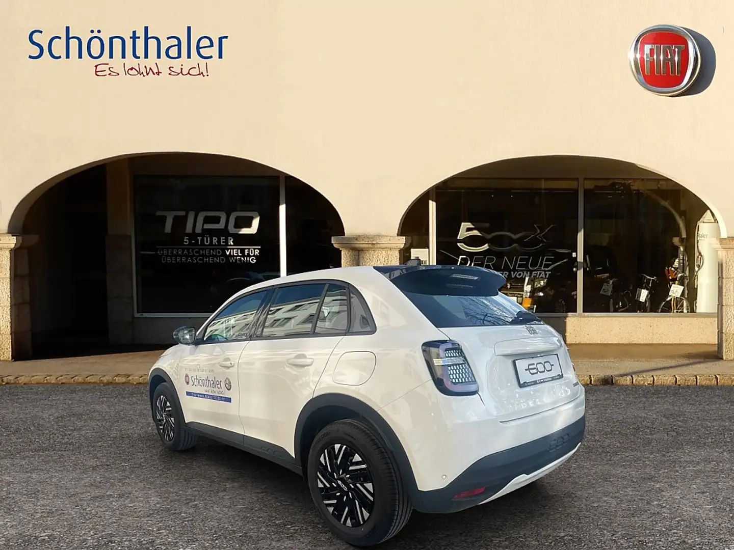 Fiat 600 Hybrid 100 6-Gang eDCT Blanc - 2