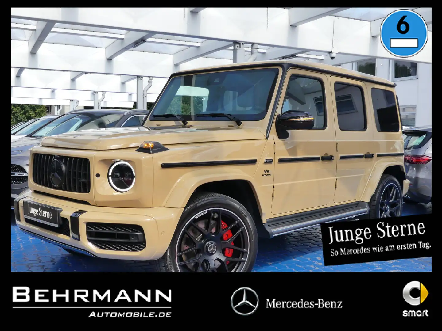 Mercedes-Benz G 63 AMG G 63 AMG +Schiebedach+360°+DriversPack+Distronic Gelb - 1