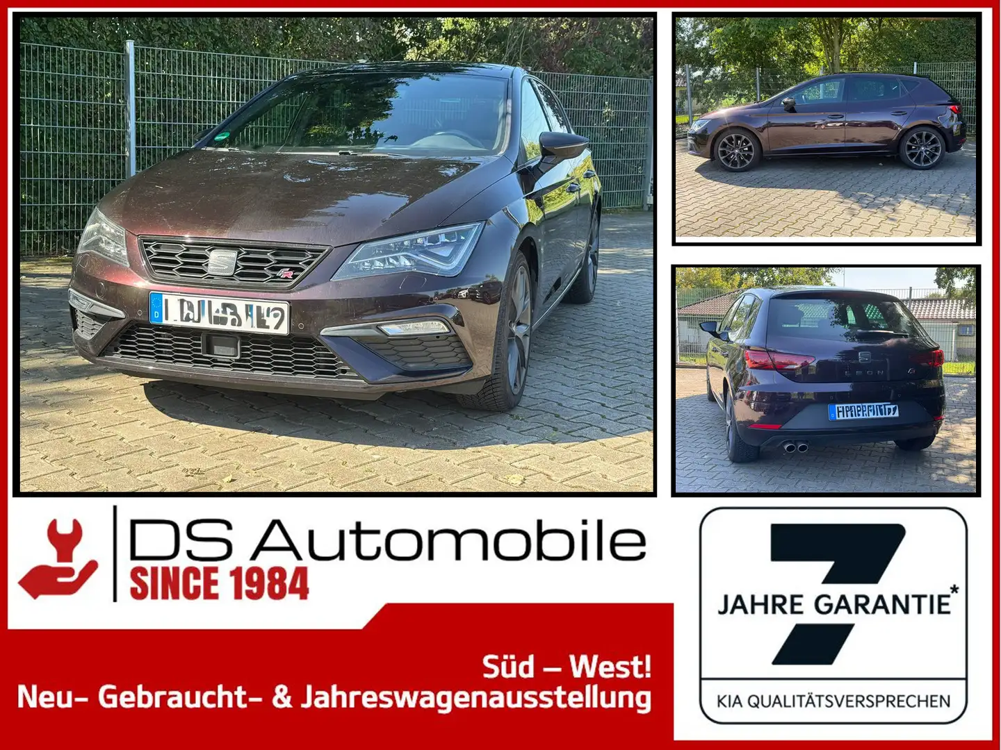 SEAT Leon 1.5 TSI ACT FR |GD|SHZ|LED|ACC|NAVI|KAMERA| Mauve - 1