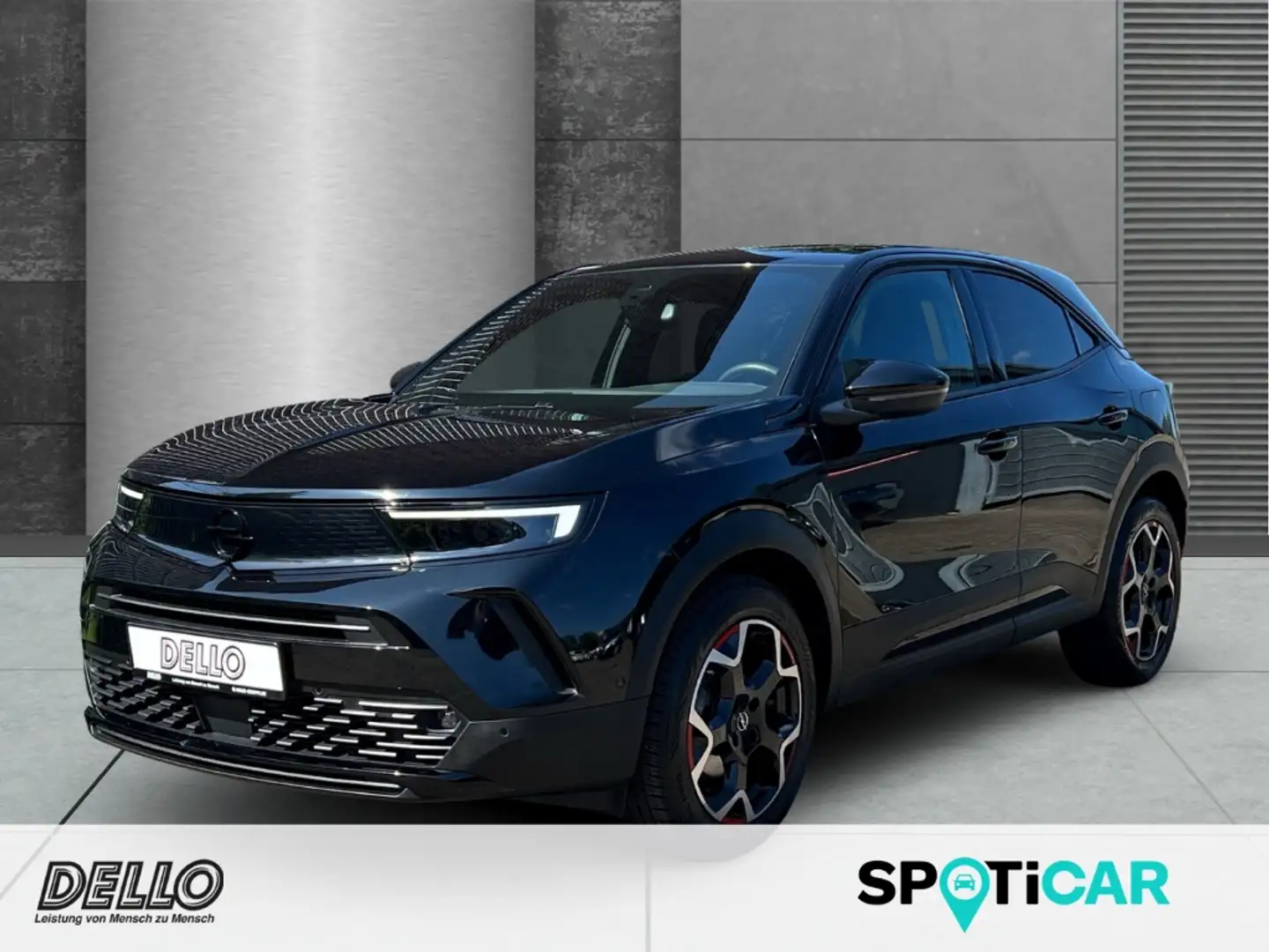 Opel Mokka GS Line 1.2 T., Automatik,AHK-abnehmbar,NAV, Ganzj Чорний - 1