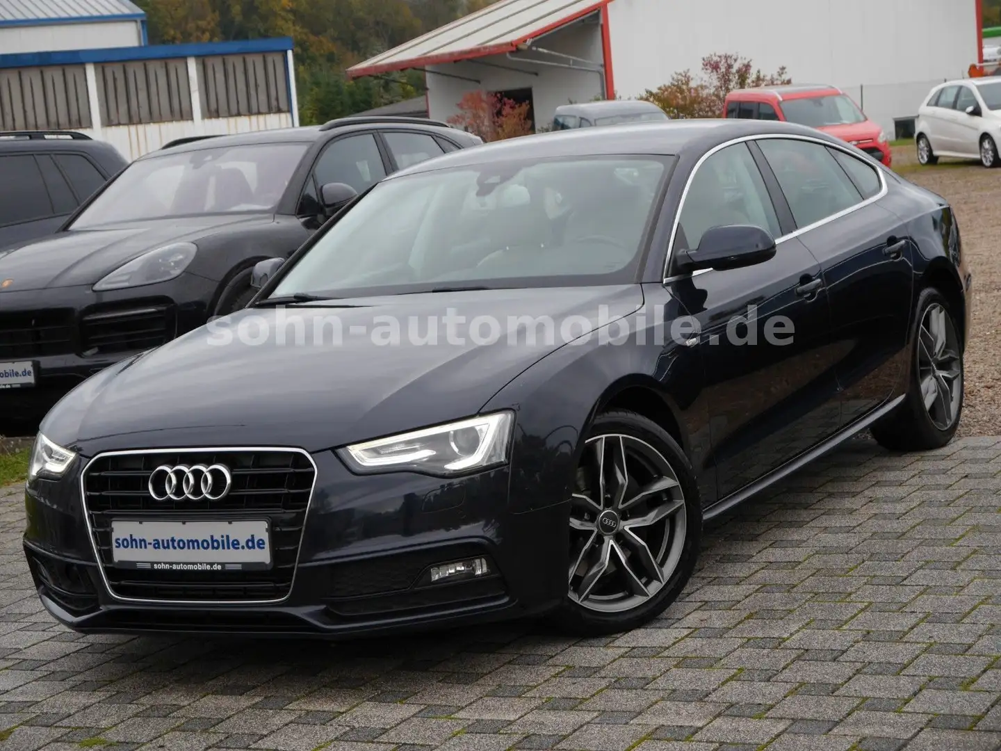 Audi A5 Sportback 2.0 TFSI S-Line ACC/Leder/Navi/Xeno Blau - 2