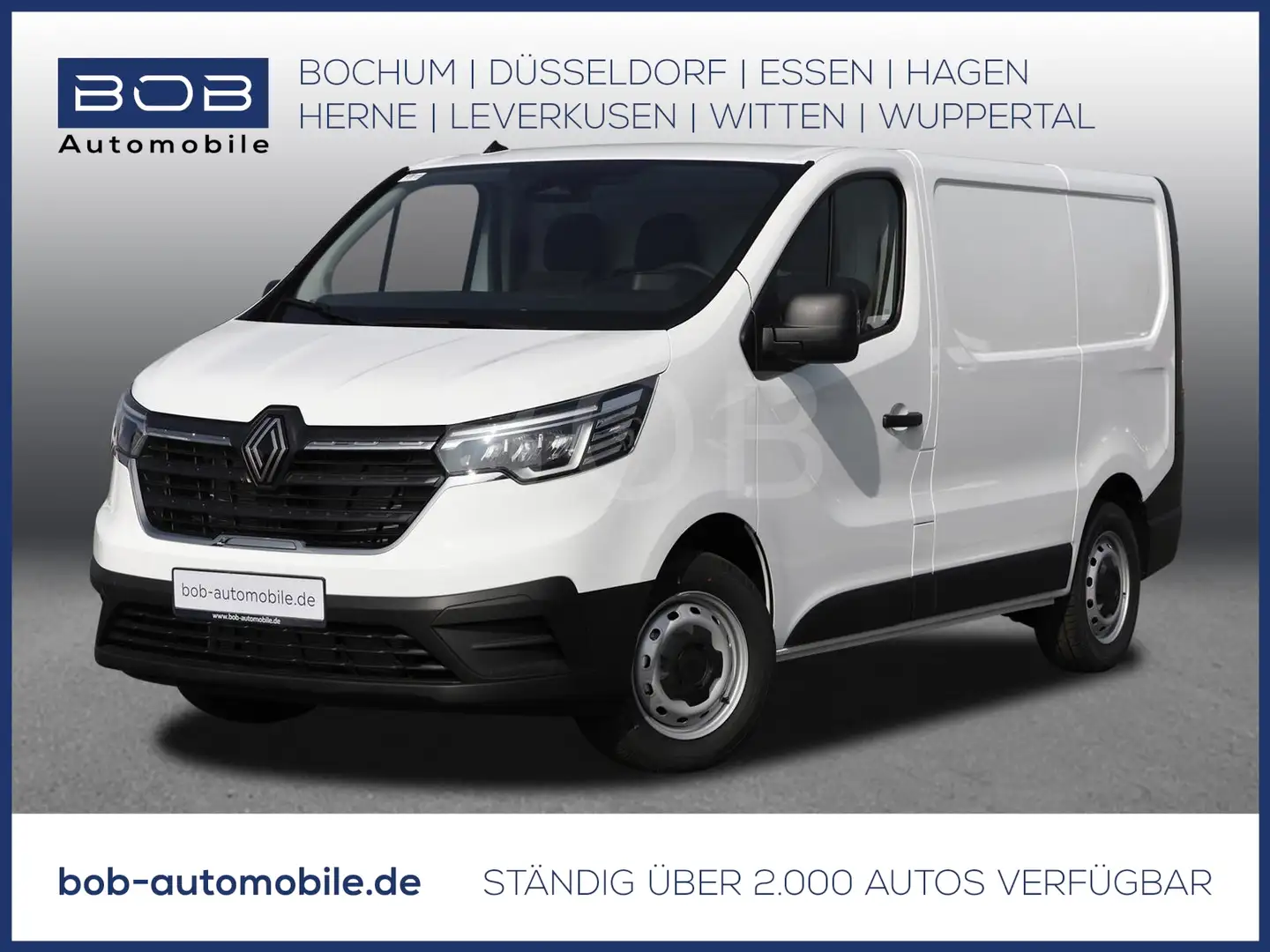 Renault Trafic Komfort L1H1 2,8t Blue dCi 110 PDC GJR Weiß - 1